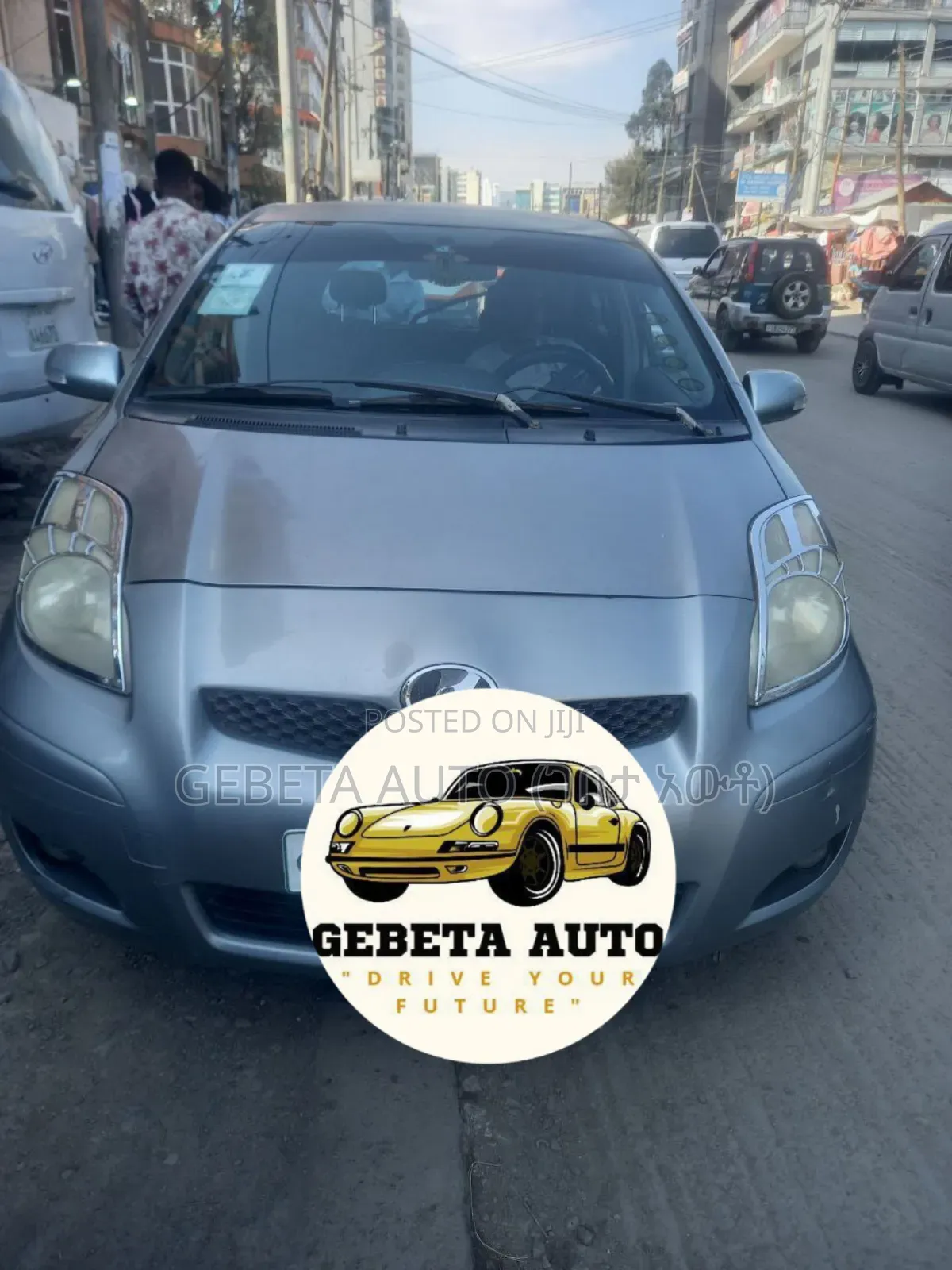 Toyota Yaris 2008 Gray