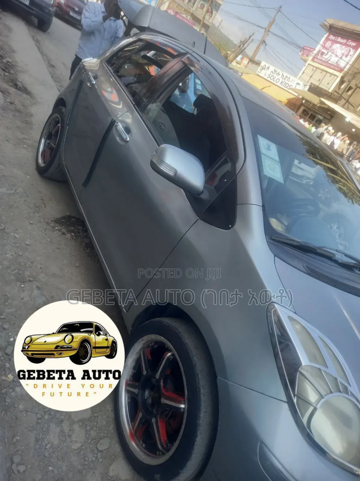 Toyota Yaris 2008 Gray