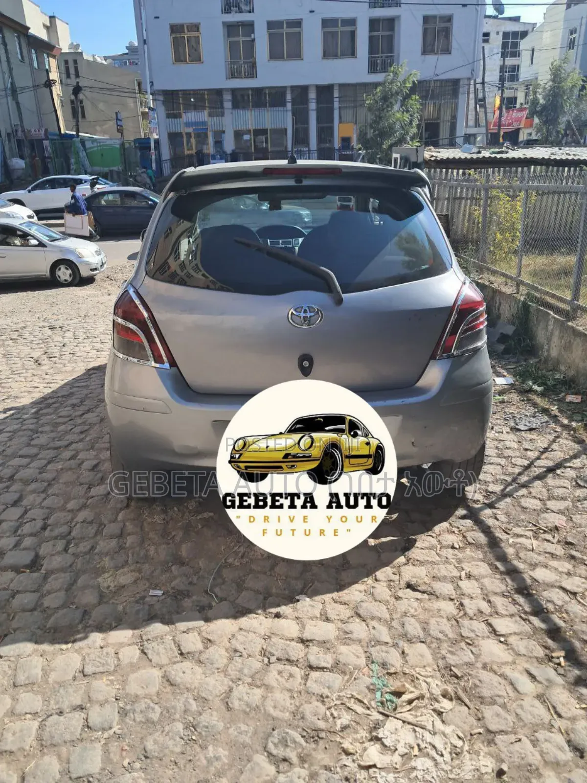 Toyota Yaris 2008 Gray