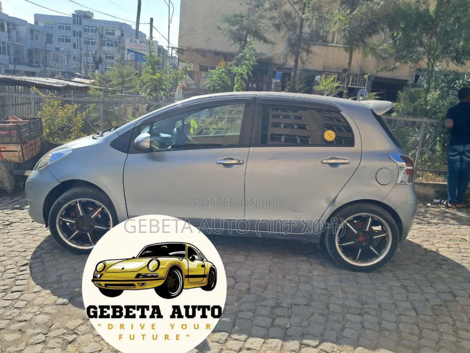 Toyota Yaris 2008 Gray