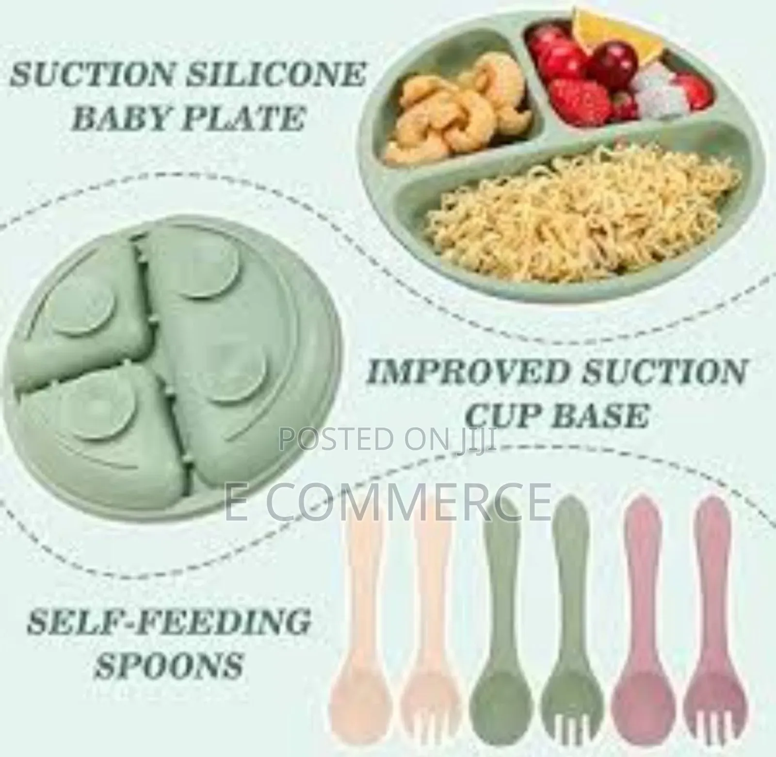 Silicone Baby Feeding Set