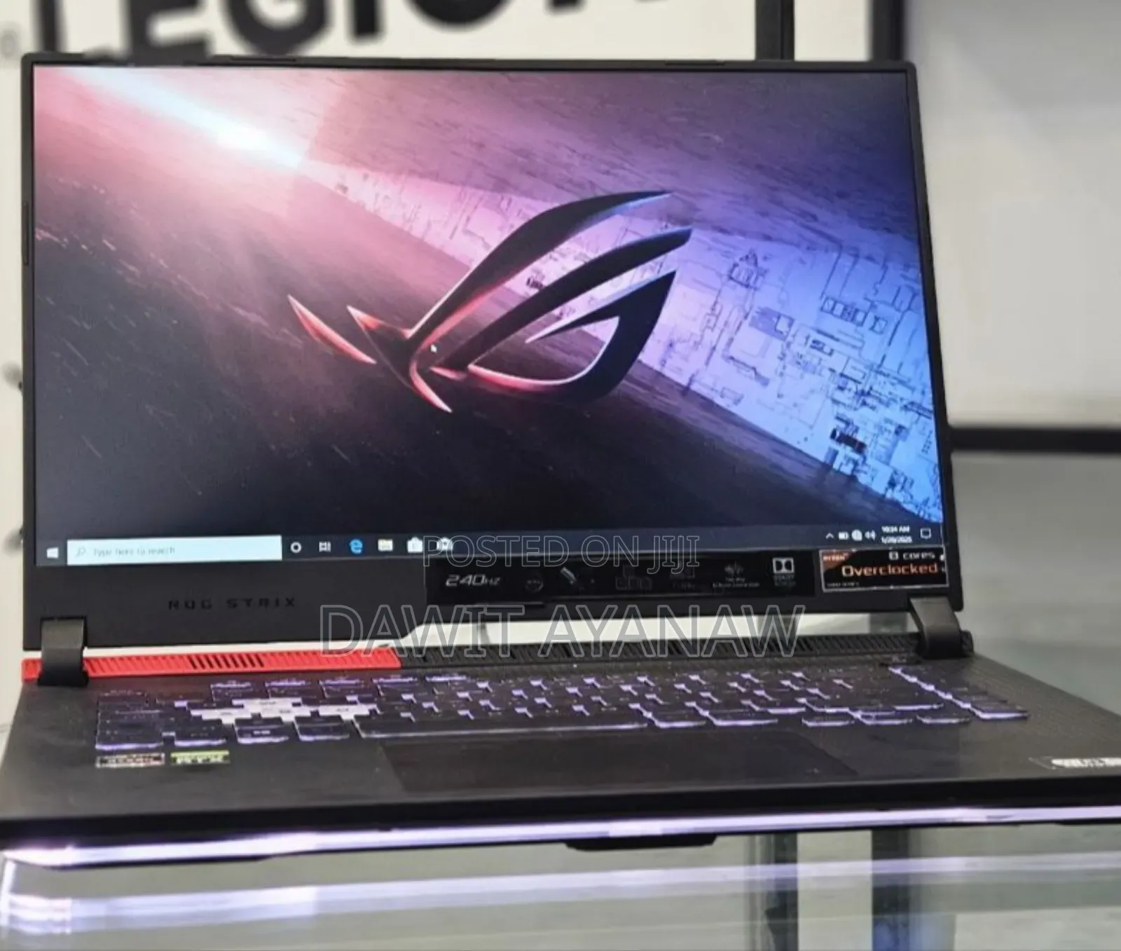 New Laptop Asus ROG Strix G15 16GB Intel Core I9 SSD 1T