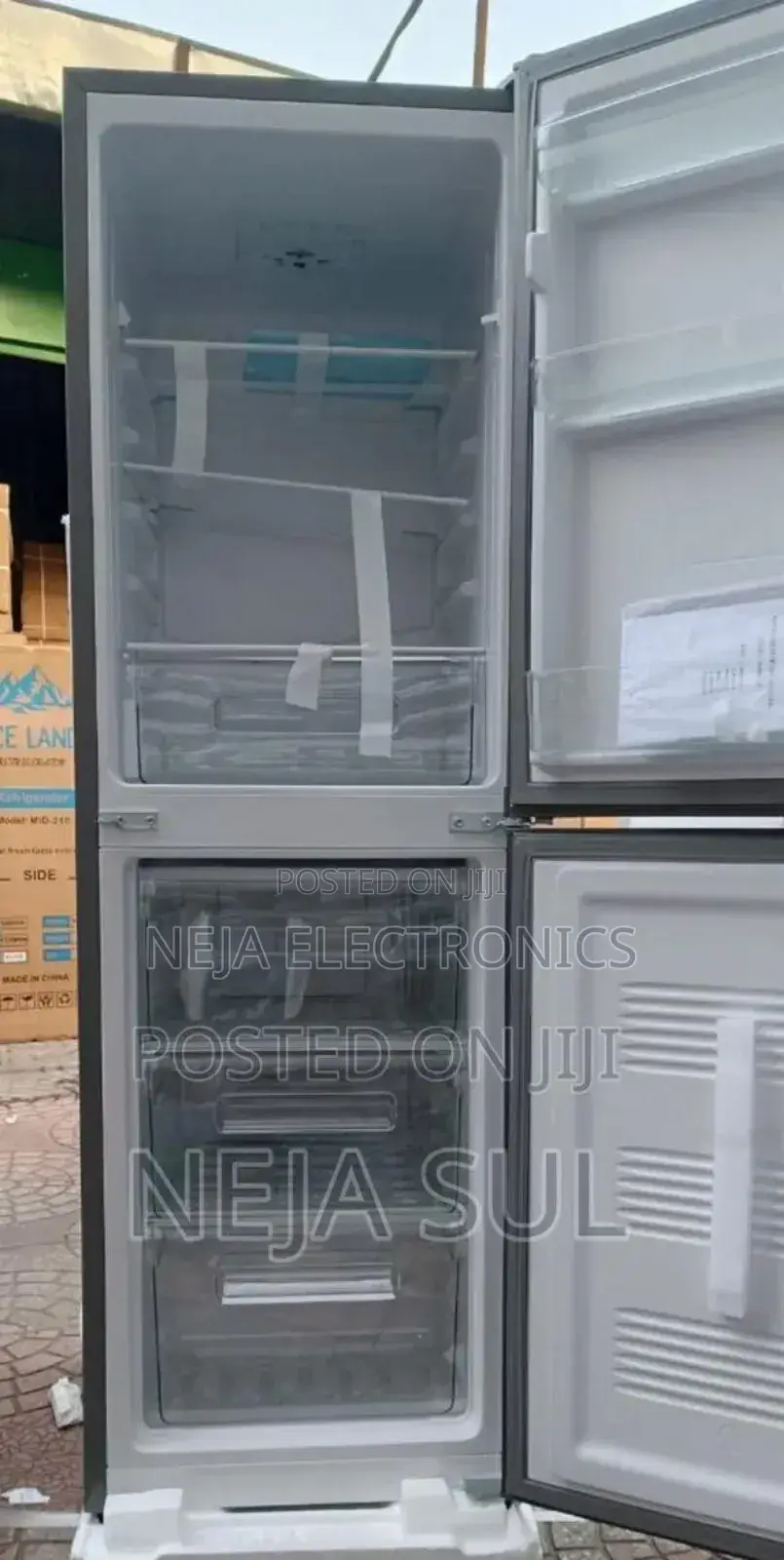 Ice Land Refrigerator 325l Bottom Freezers Free Deliver