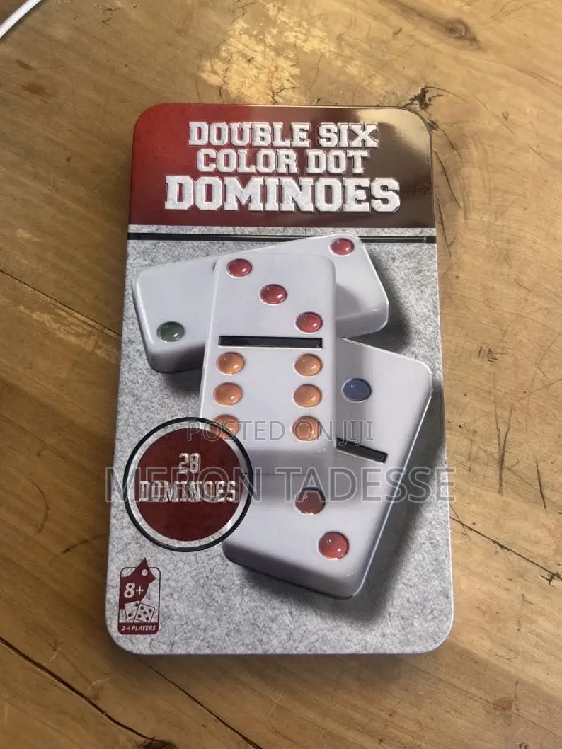 Create Memories Sharpen Minds! Ceramic Dominoes Game ዶሚኖስ