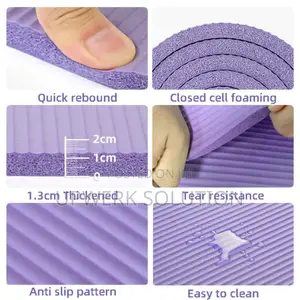 Yoga Mat Is a 6mm Thicker