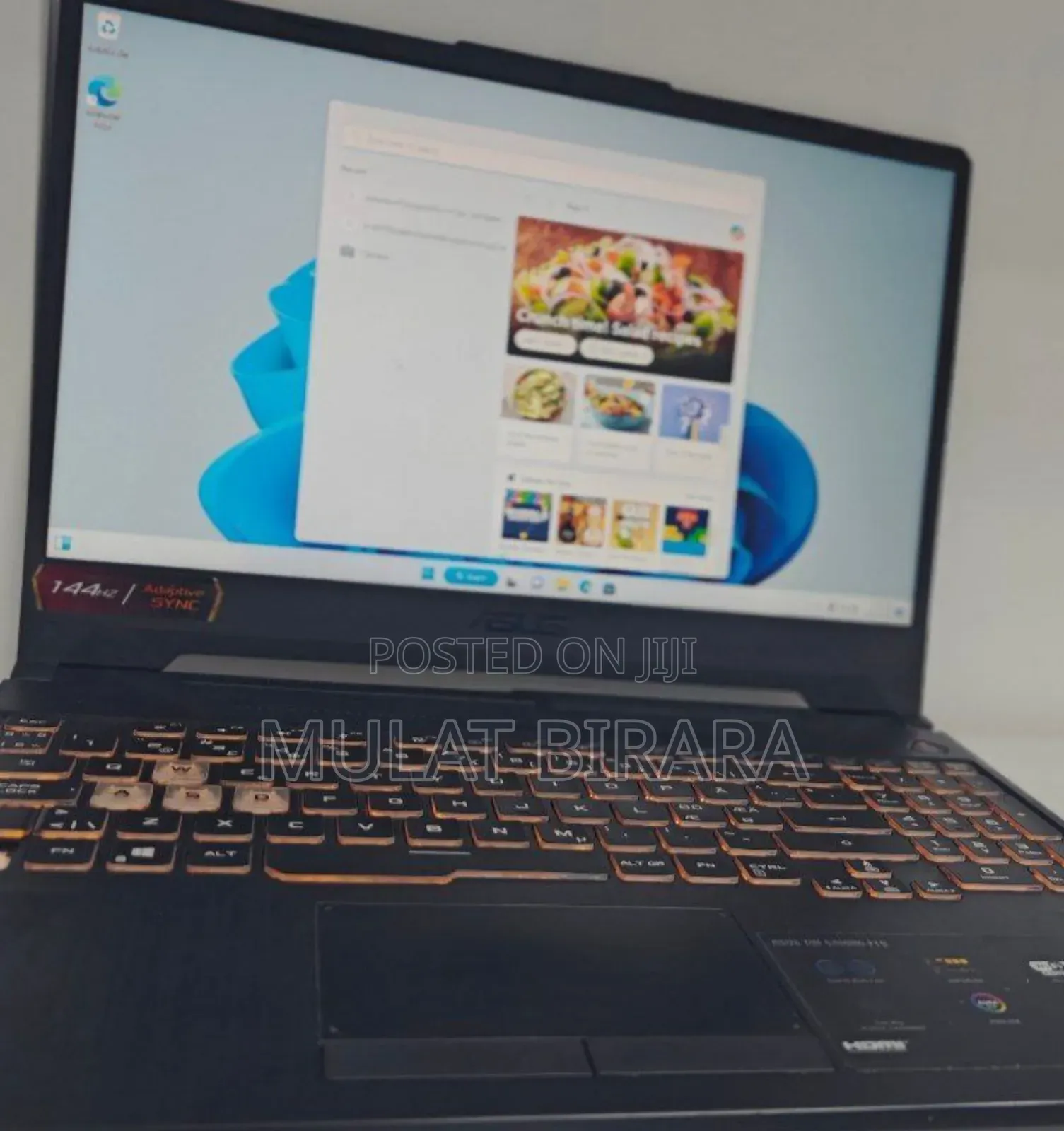 New Laptop Asus TUF Gaming A15 16GB Intel Core I5 SSD 512GB