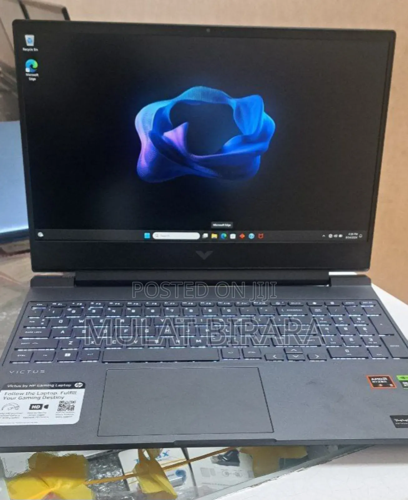 New Laptop HP Victus 15 8GB AMD Ryzen 5 SSD 512GB