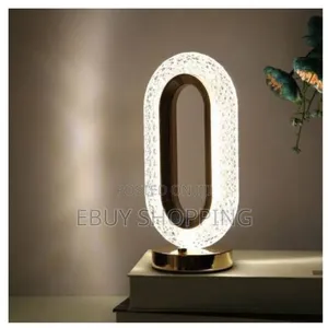 Photo - Wireless Color-Changing Crystal Table Light