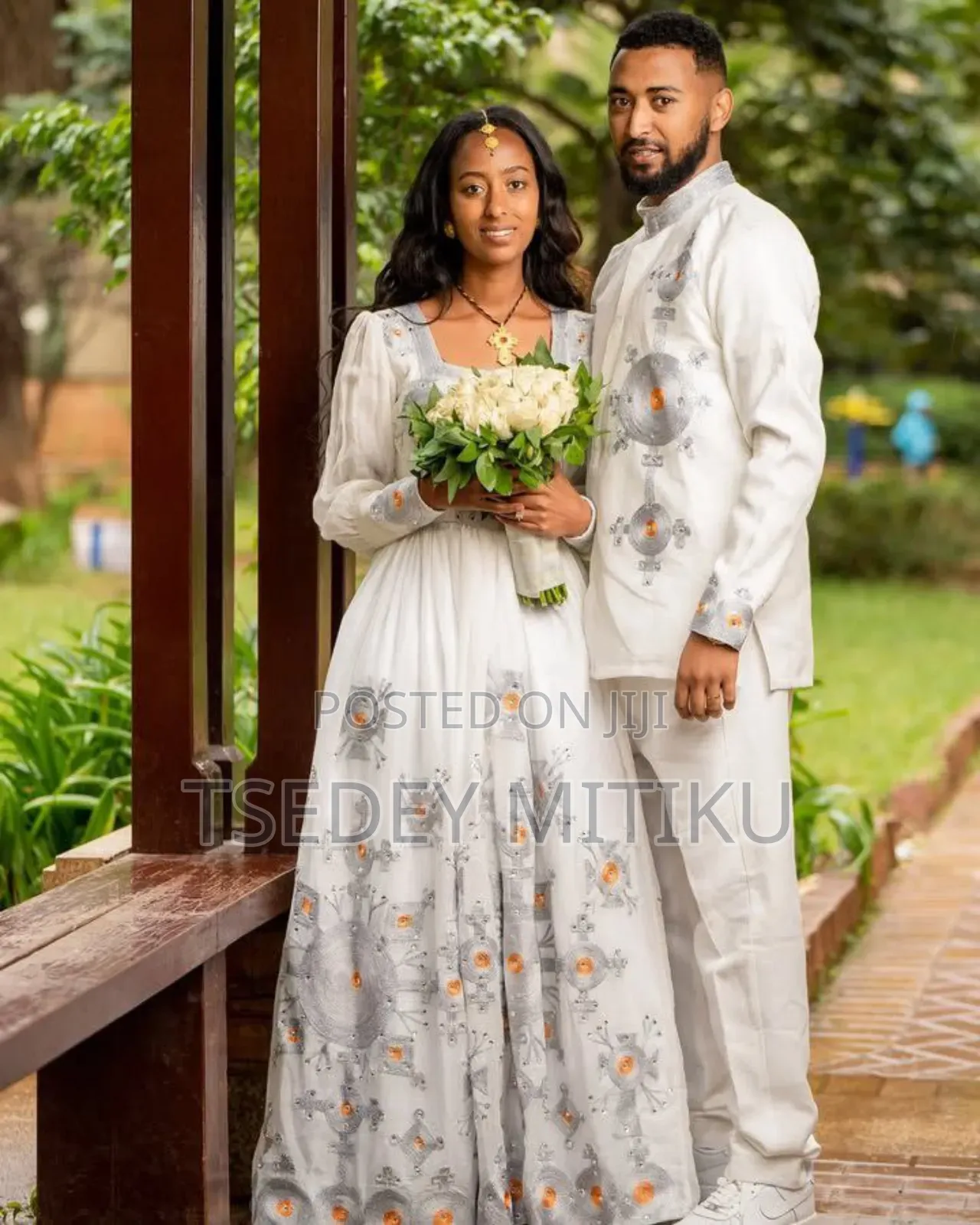 የሠርግ የሀበሻ ቀሚስ