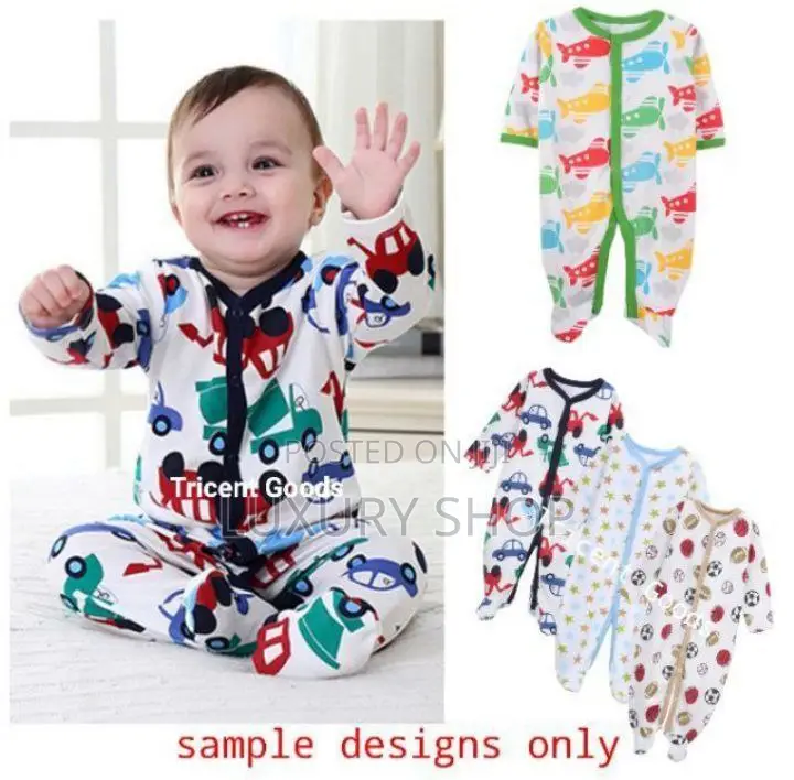 3-Piece Newborn Baby Foot
Wrapped Jumpsuit