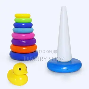 Photo - Generic Baby Toddler Toys Stacking Ring Pyramid