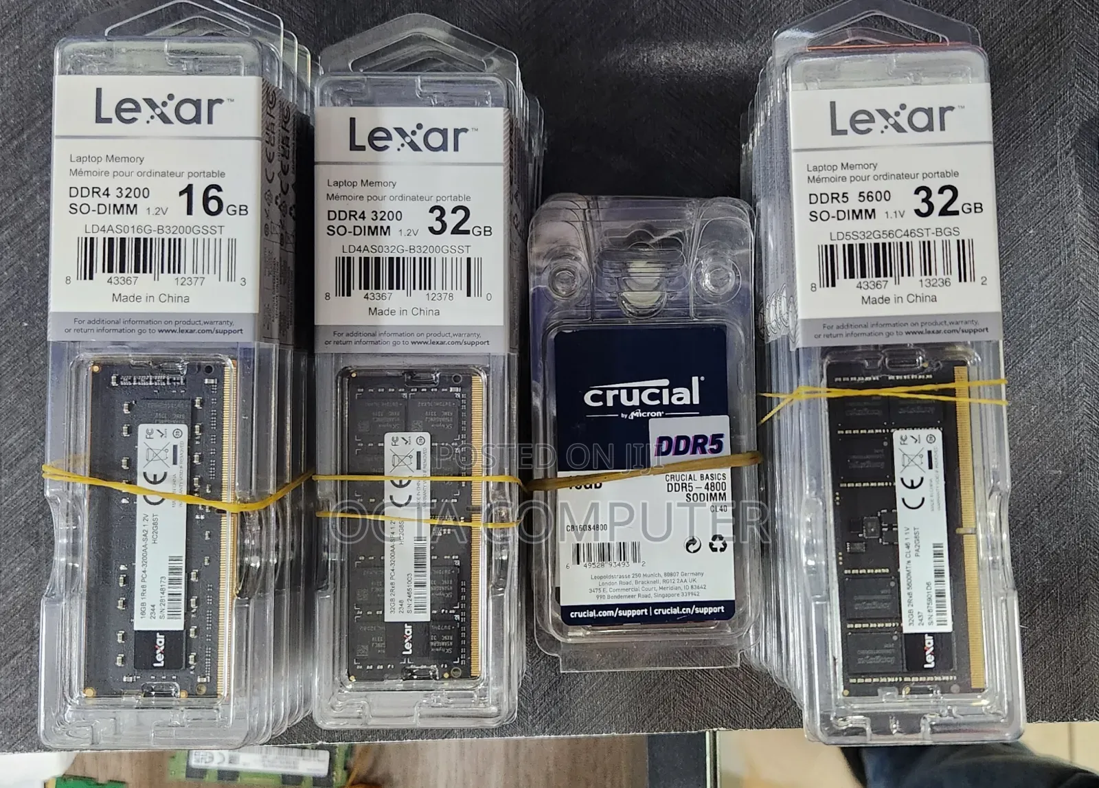 Computer Rams (32gb Ddr4)