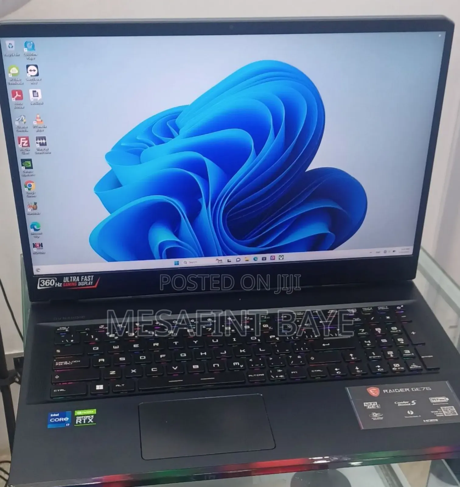 New Laptop MSI GF63 16GB Intel Core I7 SSD 1T