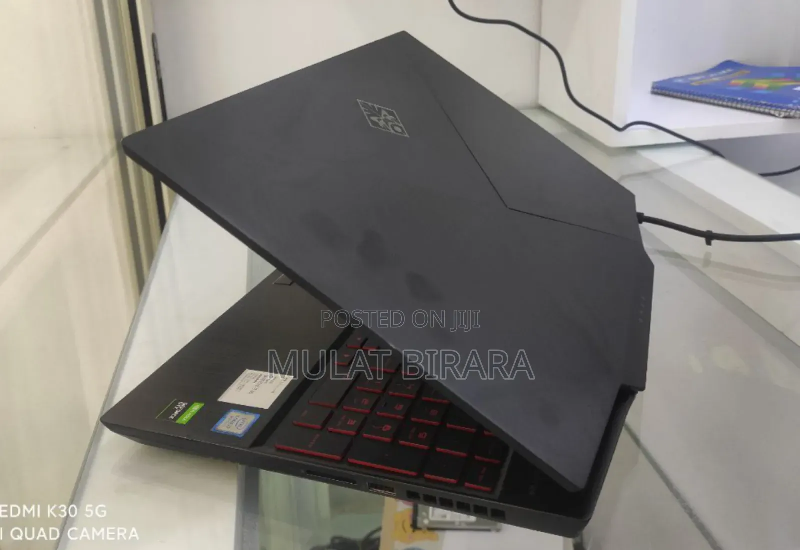 New Laptop HP Omen 15-Dh002nr 16GB Intel Core I7 SSD 512GB