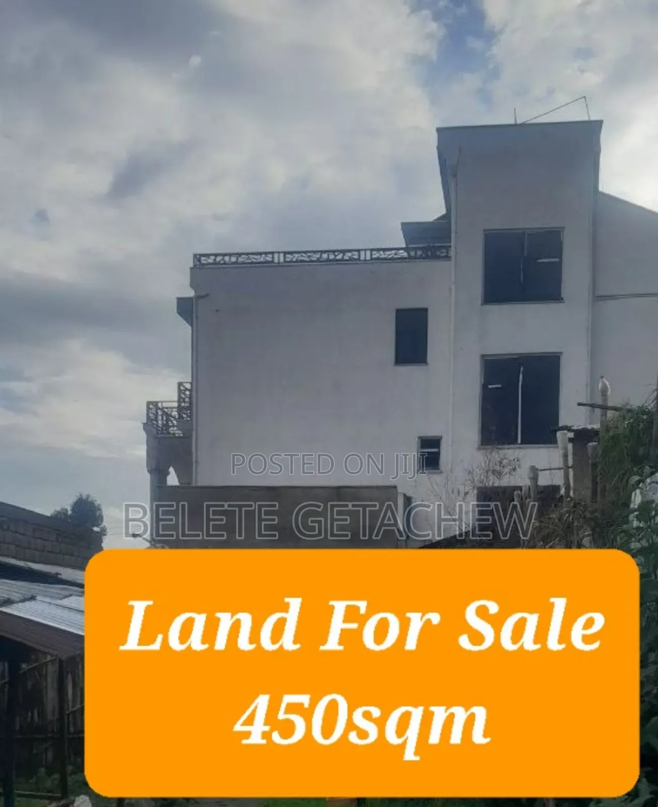 Land for Sale at Kotebe, Wondirad School 450sqm