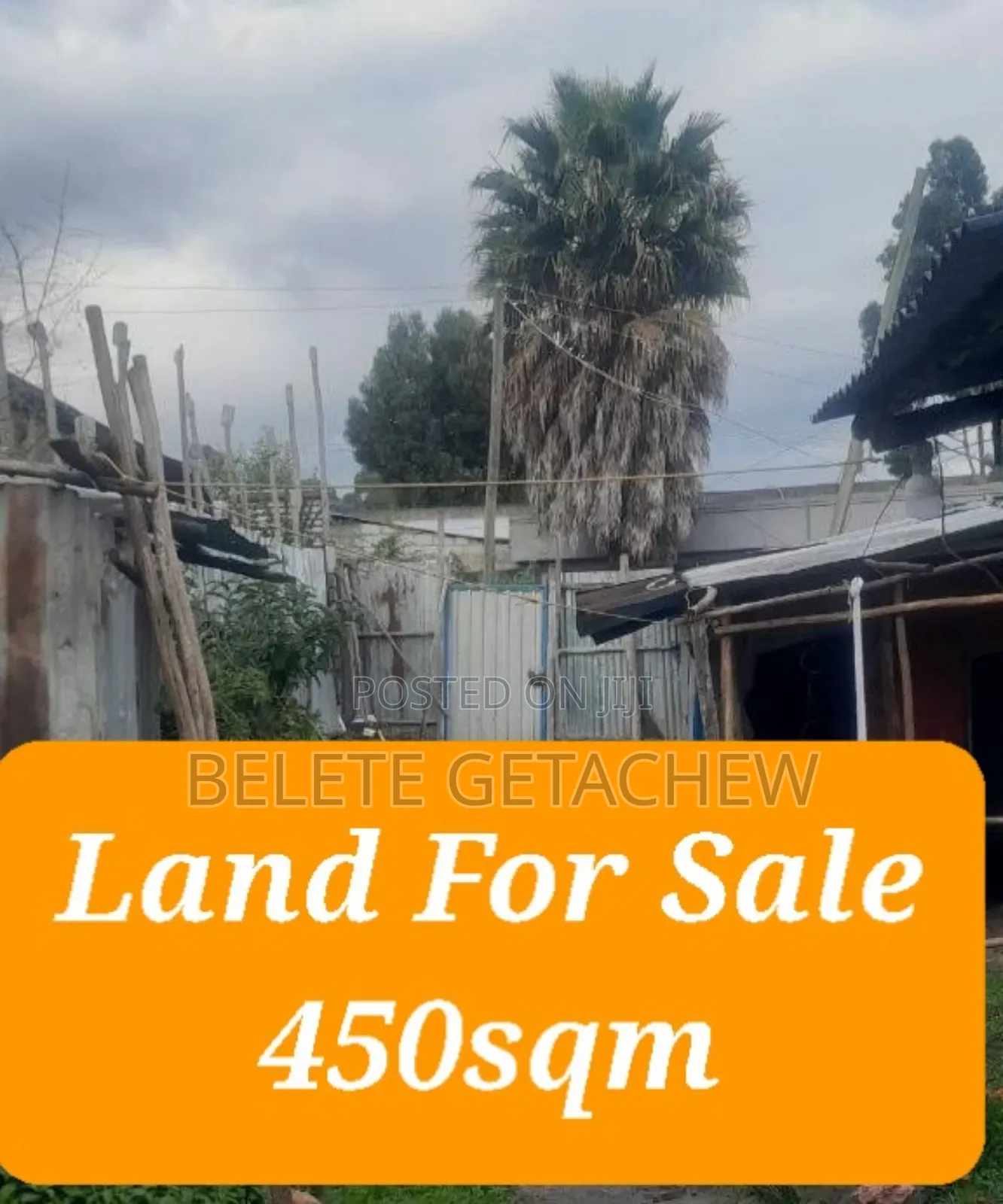 Land for Sale at Kotebe, Wondirad School 450sqm