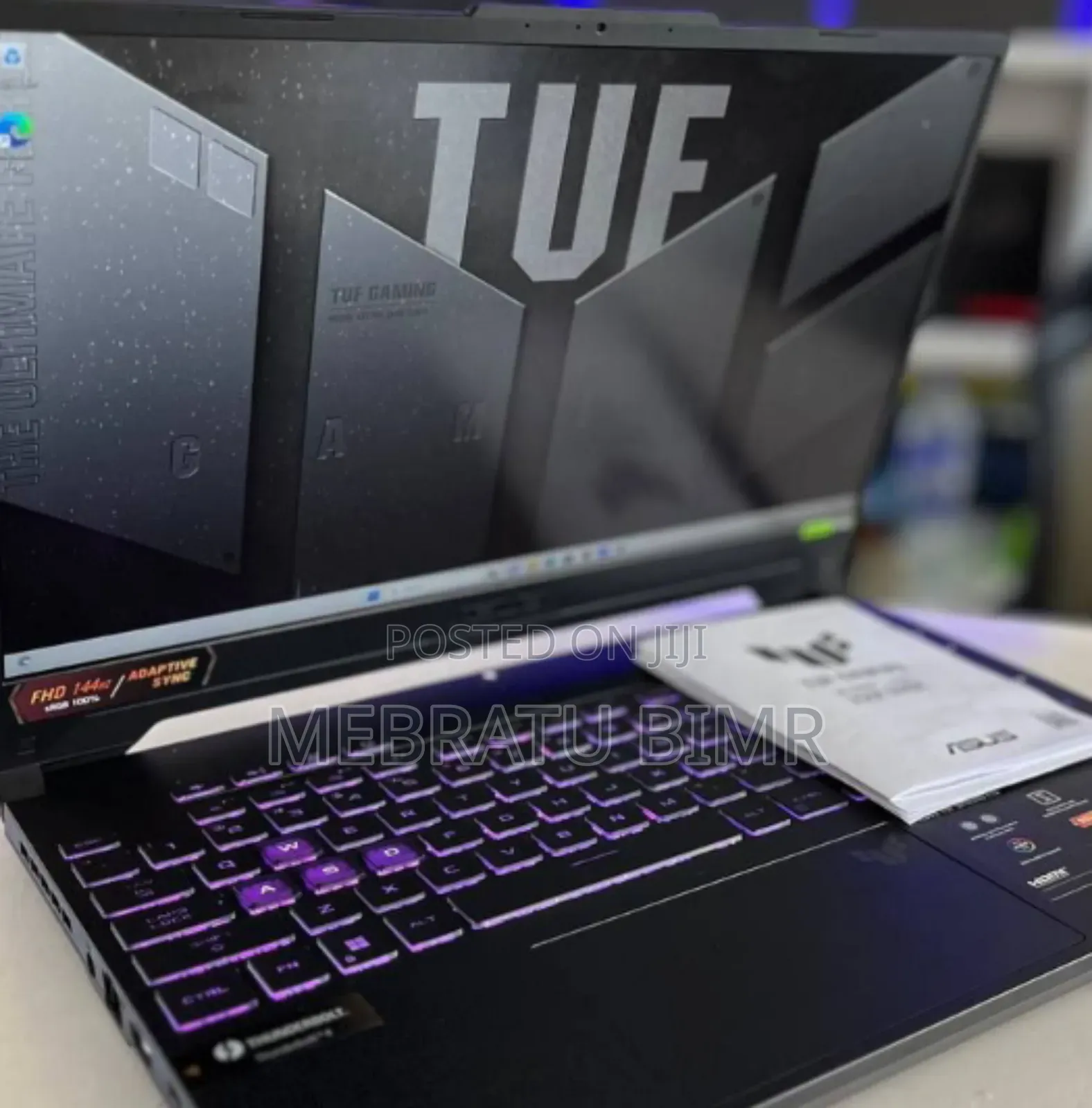 New Laptop Asus TUF Dash F15 16GB Intel Core i7 SSD 1T