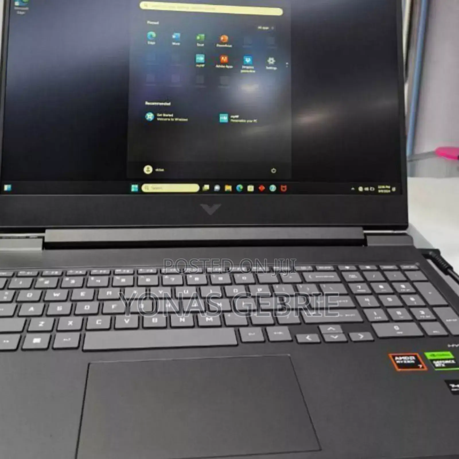 New Laptop HP Victus 16 16GB AMD Ryzen 7 SSD 1T