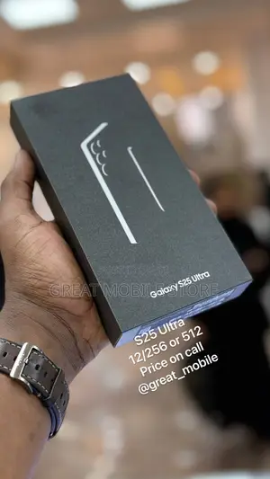 New Samsung Galaxy S25 Ultra 256 GB Black