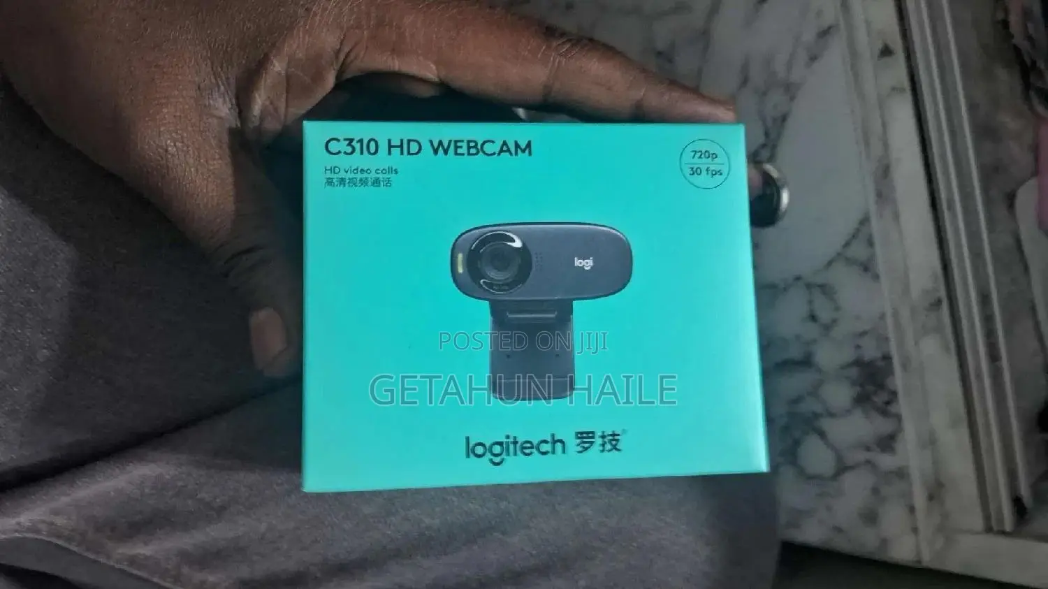 Logitech C310 HD Webcam 720p 30fos Buitin Mic (Web Cam)