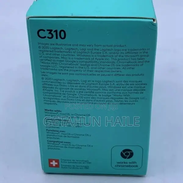 Logitech C310 HD Webcam 720p 30fos Buitin Mic (Web Cam)