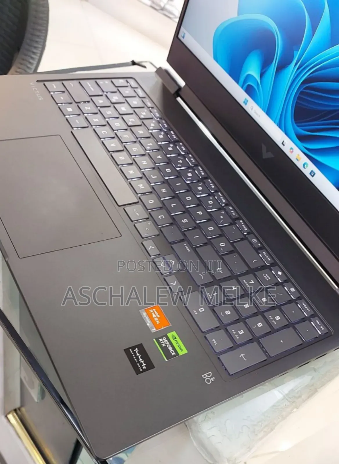 New Laptop HP Victus 16 16GB AMD Ryzen 7 SSD 1T