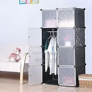Storage Wardrobe Plastic +Metal