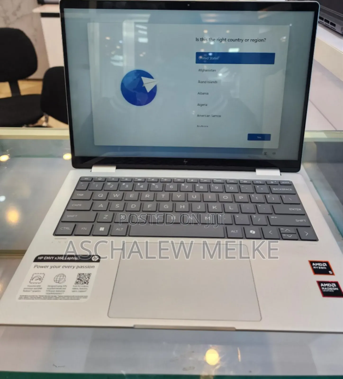 New Laptop HP Envy X360 16GB AMD Ryzen 5 SSD 512GB