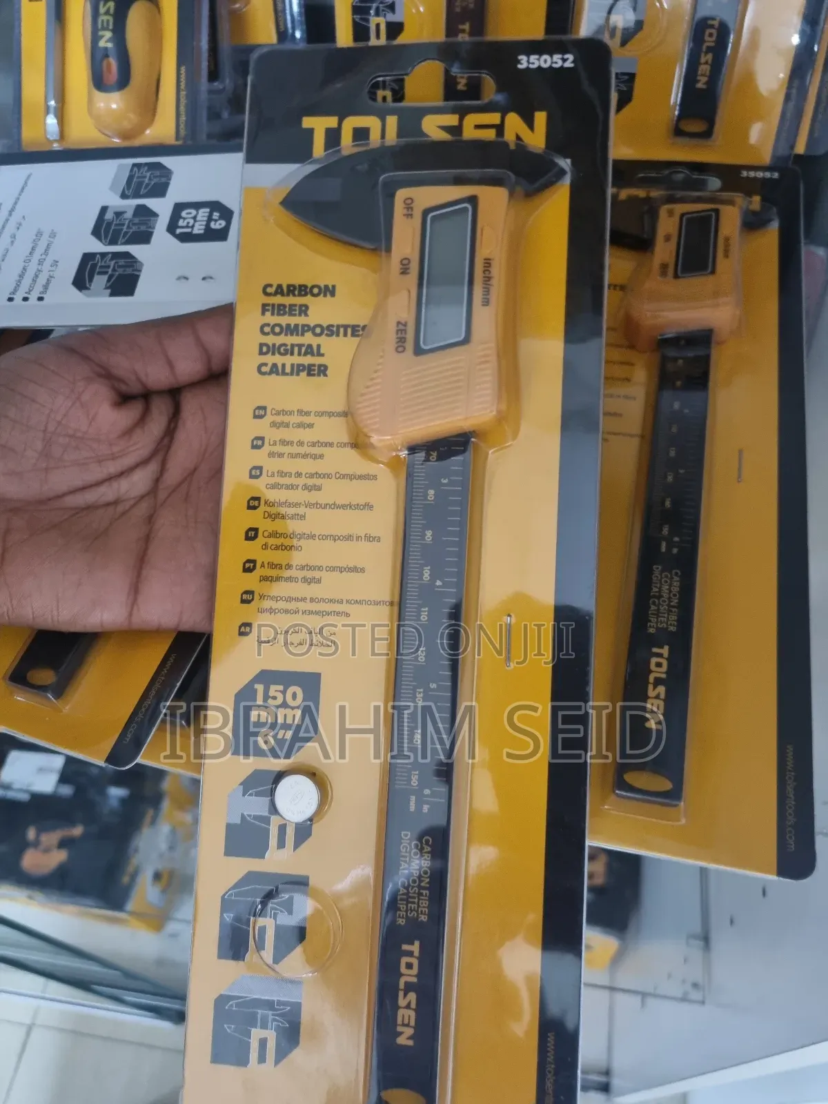 Carbon Fiber Composites Digital Caliper