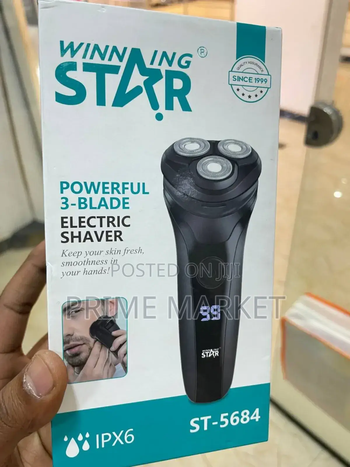 Electric Shaver Powerful 3 Blade