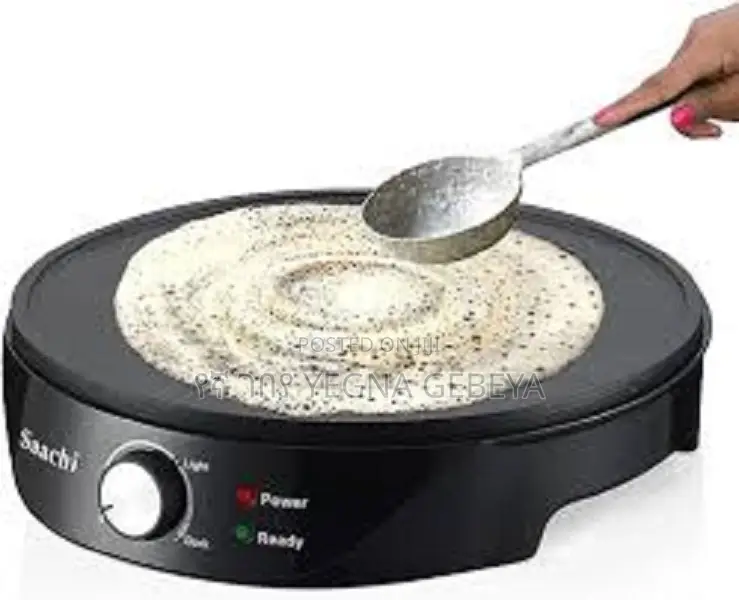 Saachi 30cm Crepe/Rigag/Anjero/Dosa Maker NL-CM-1863-BK