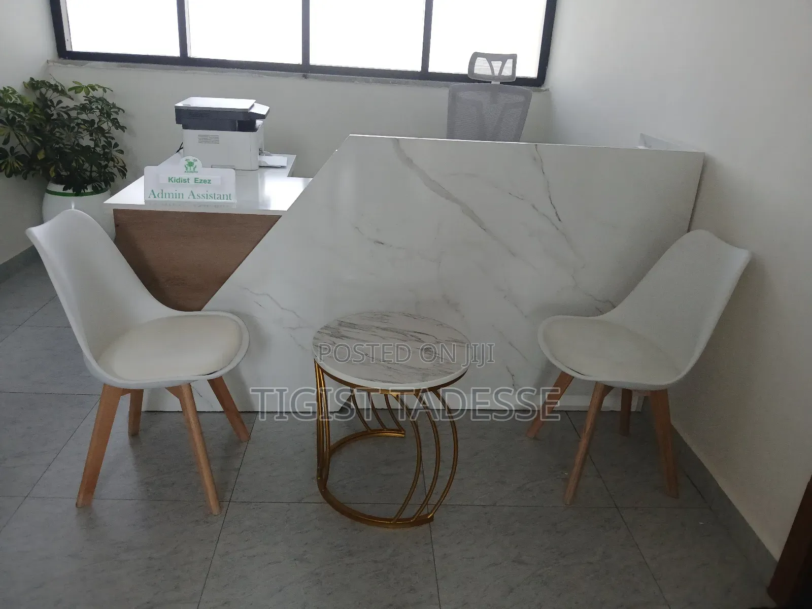 Reception Table for Office Size 2 Meter