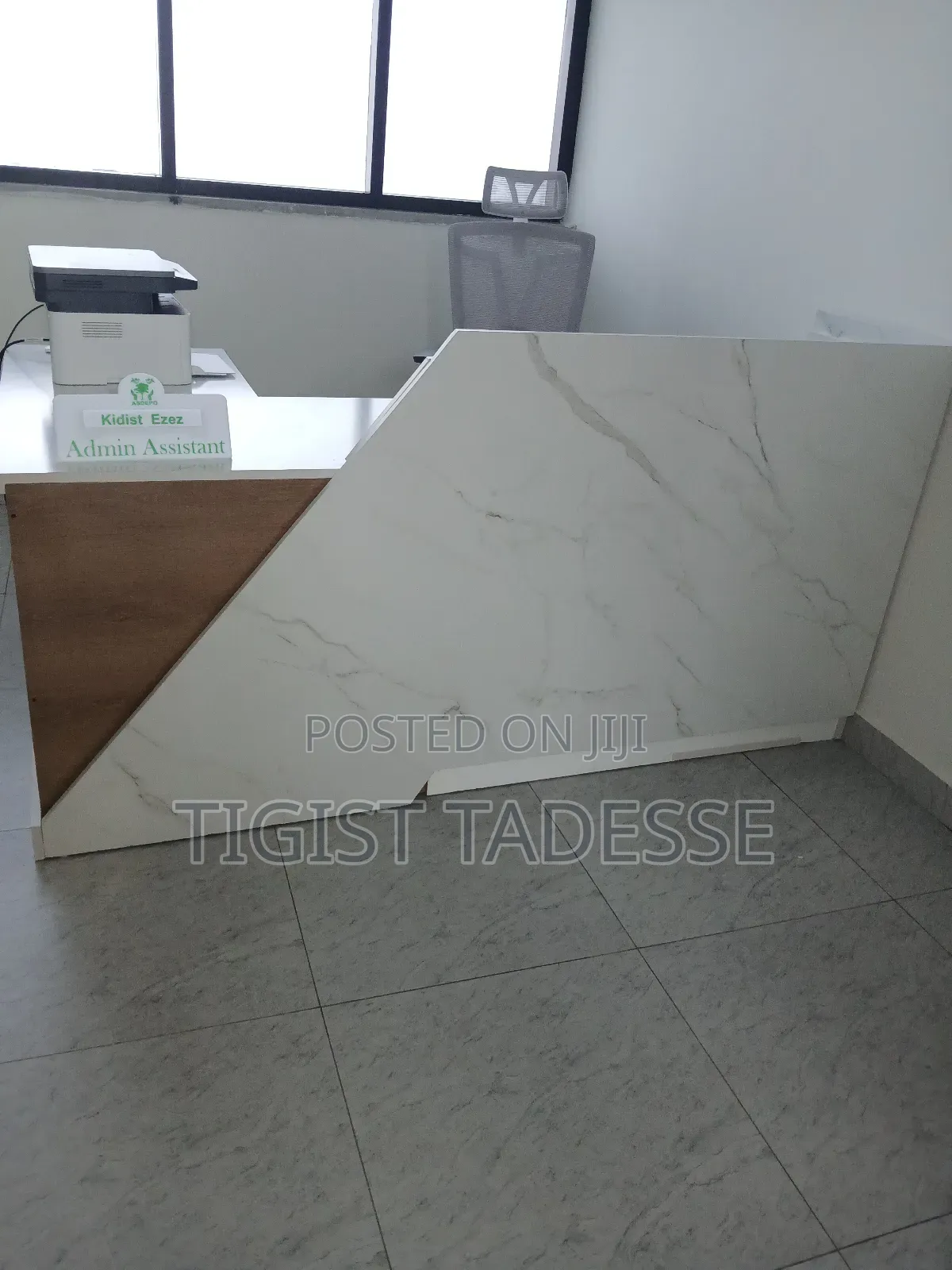 Reception Table for Office Size 2 Meter