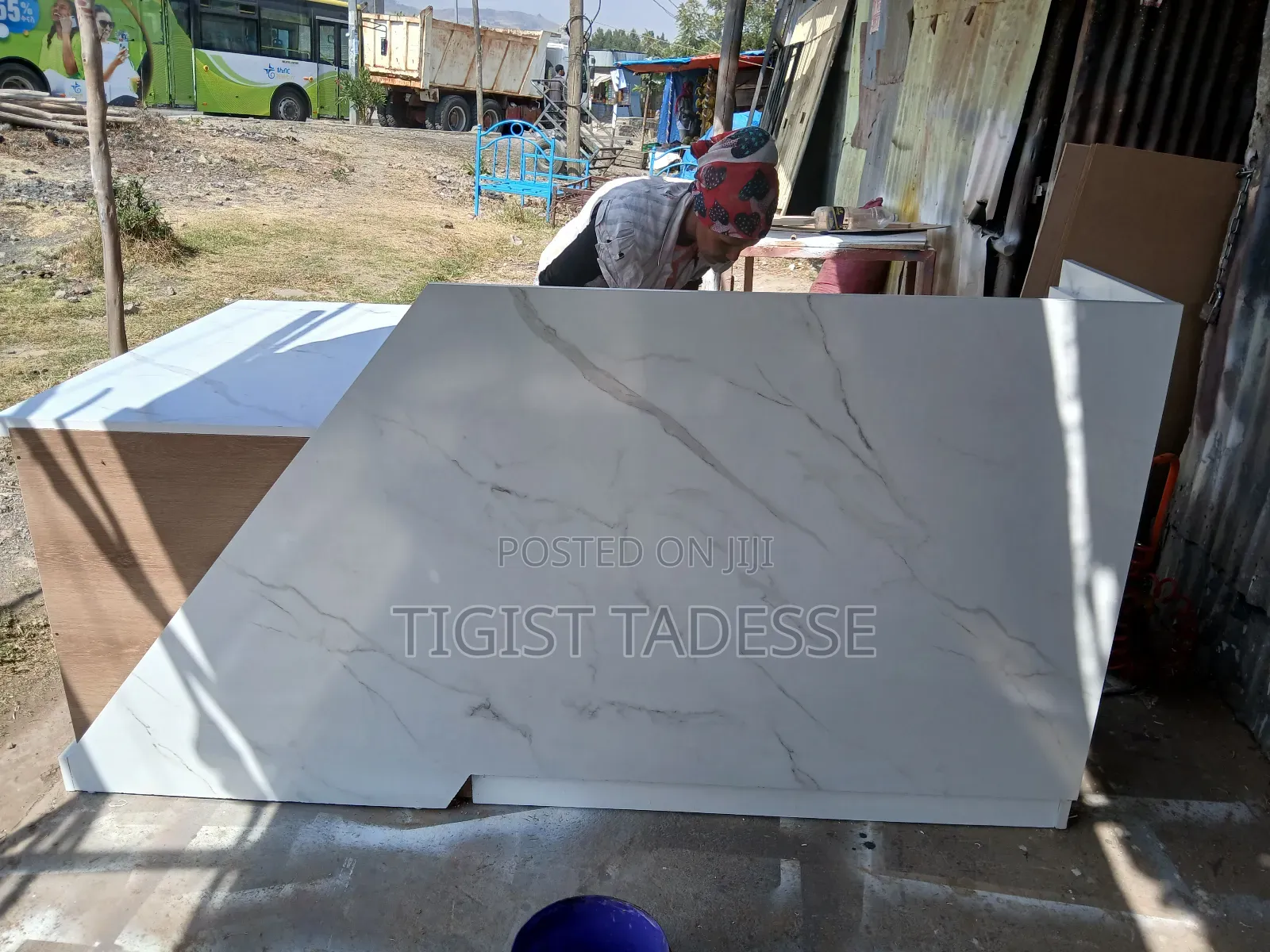 Reception Table for Office Size 2 Meter