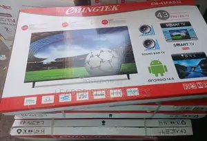 Emingtek Tv 43 Inch Smart Android Frameless