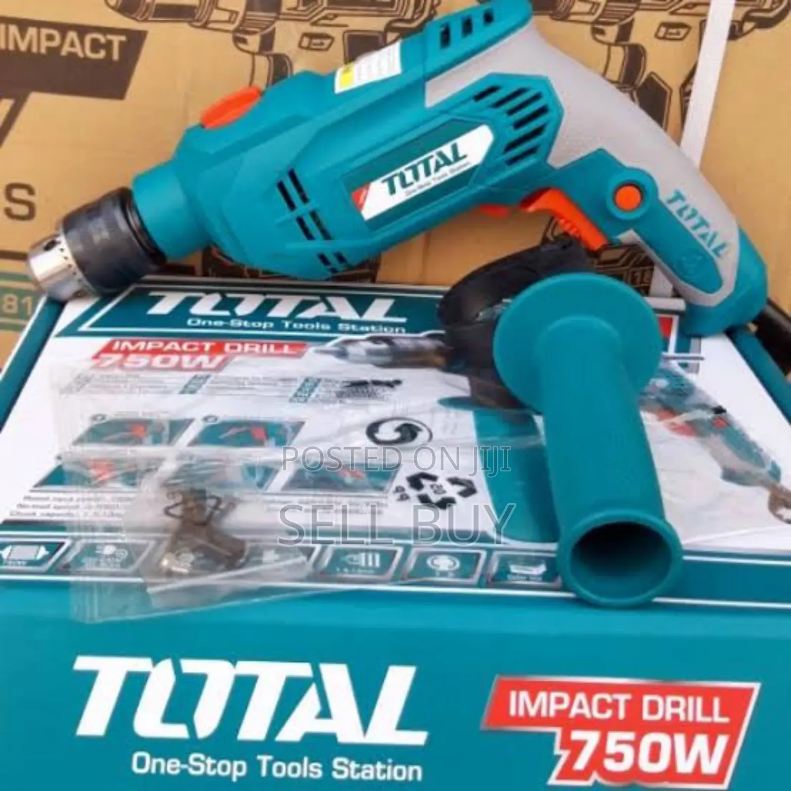 Total Impact Drill 750W