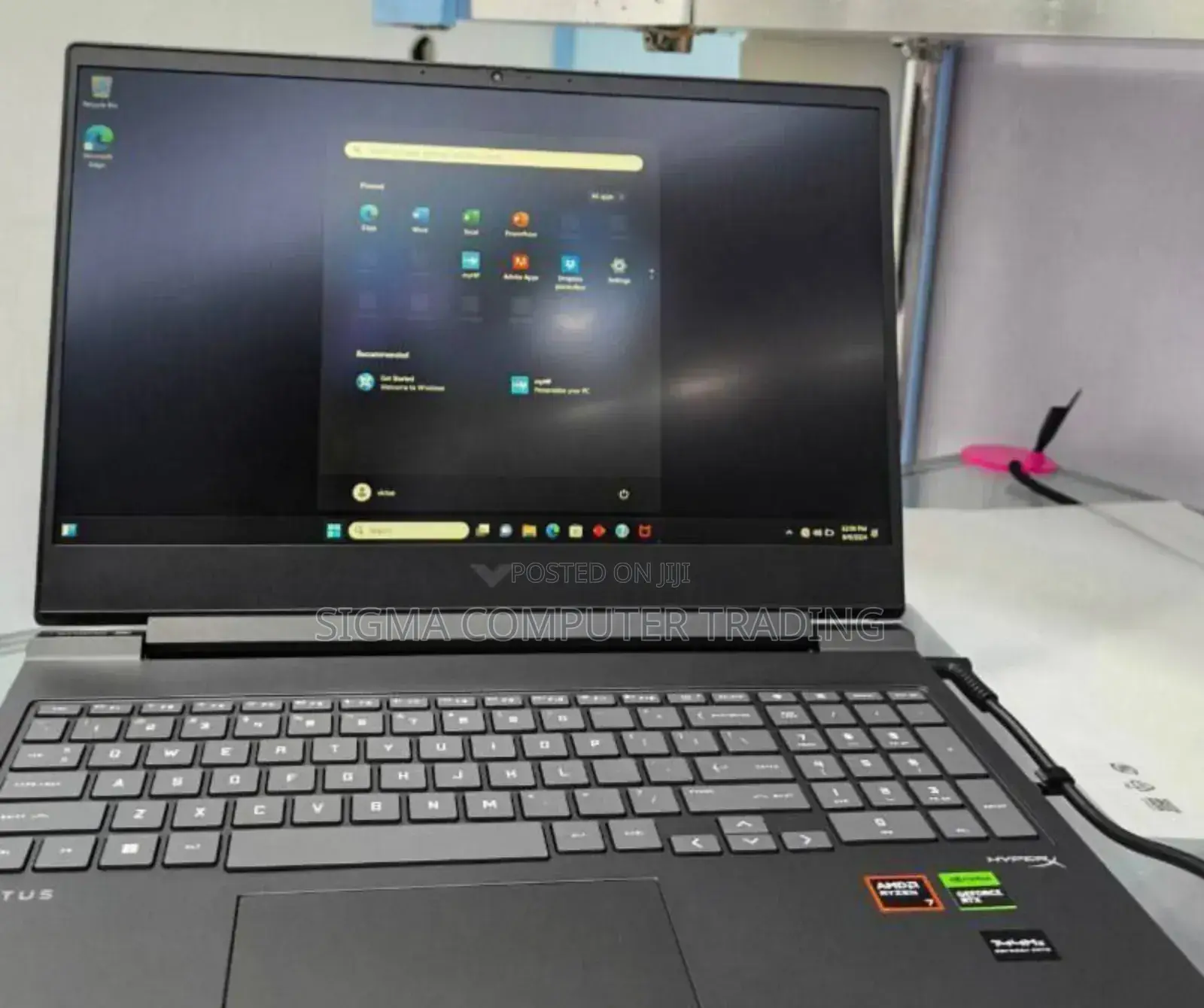 New Laptop HP Victus 16 16GB AMD Ryzen 7 SSD 1T