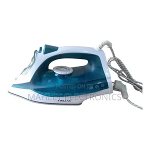 Photo - Sokany Steam Iron Ceramic Plate በእንፋሎት የሚሰራ የተለያዩ ልብሶችመተኮሻ