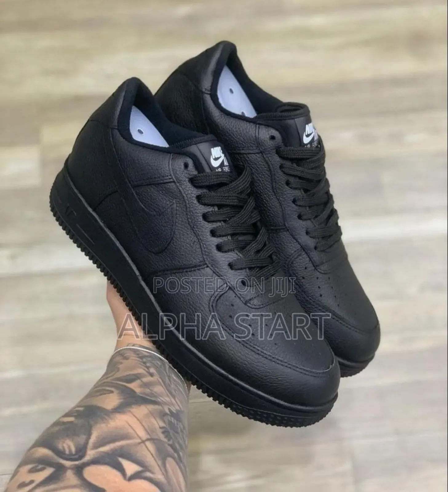 Nike Air Force Full Black High Quality Shoes for You