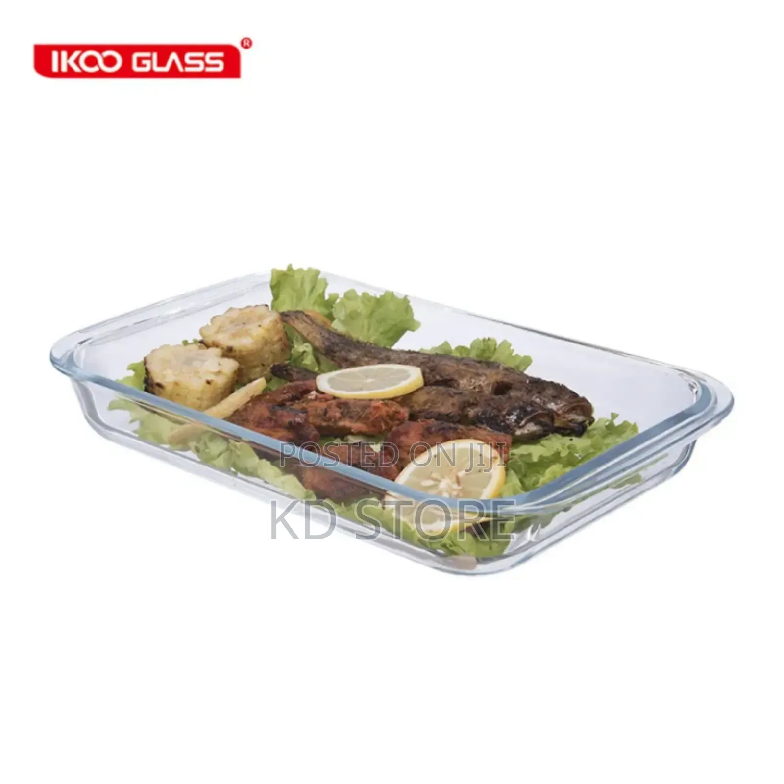 Tempered Glass Bakeware Set 3pcs