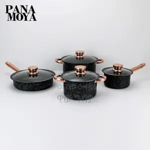 Photo - 2 ድስቶች + 1 ወጥ ማቅረቢያ + 1 መጥበሻ