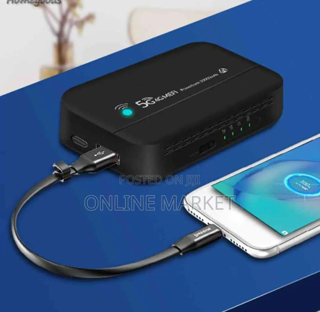Router and Power Bank