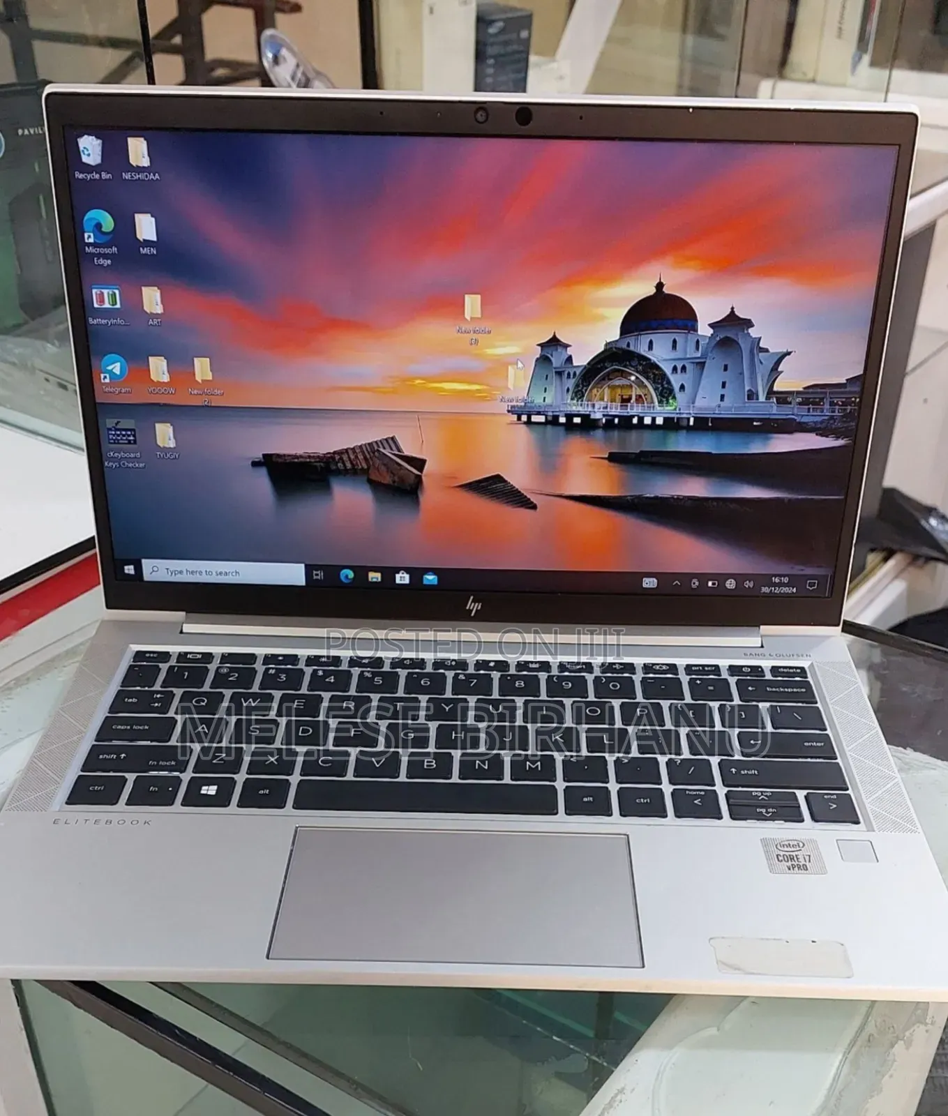 New Laptop HP EliteBook 830 G7 16GB Intel Core I7 SSD 512GB