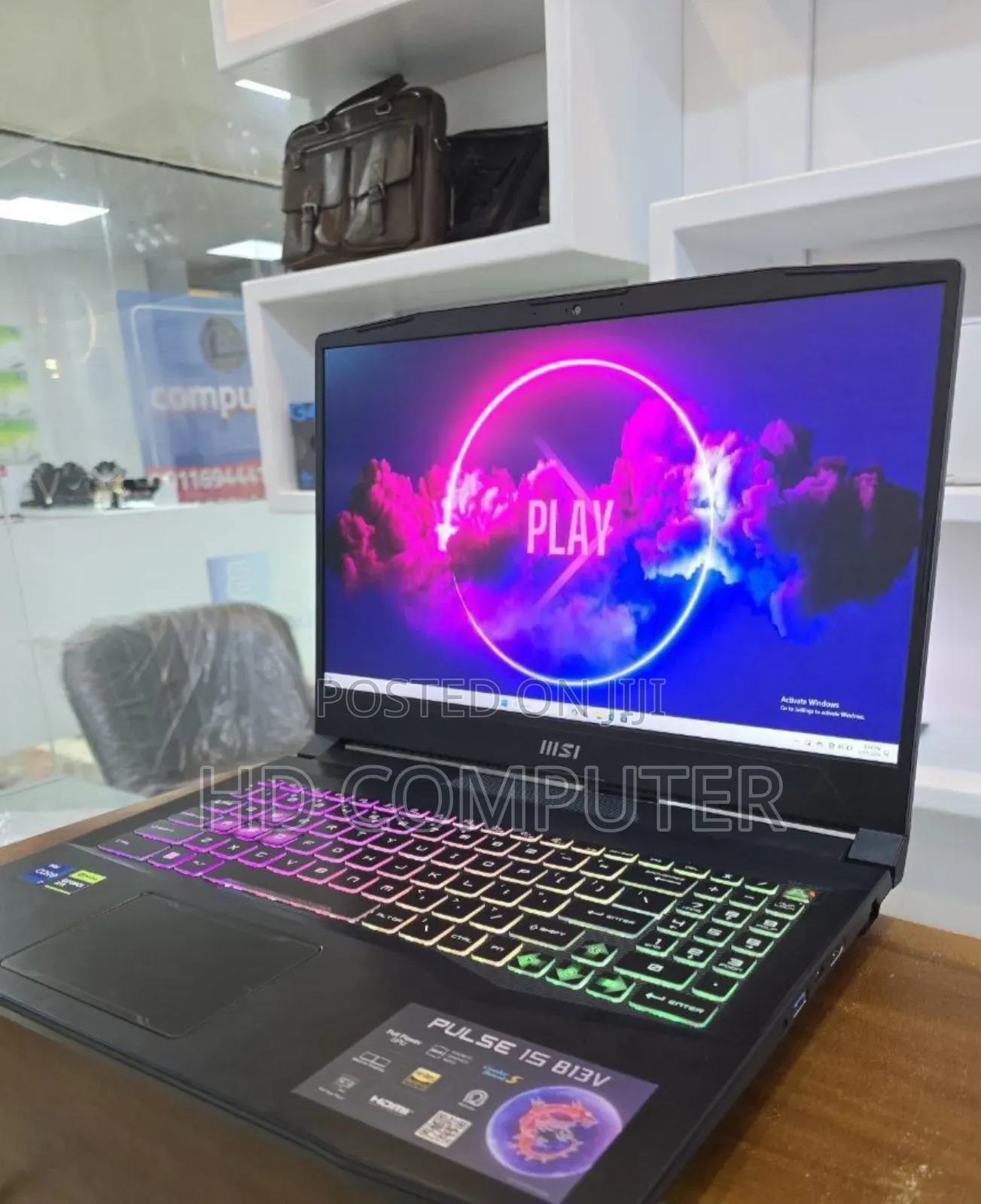 New Laptop MSI GF63 16GB Intel Core I7 SSD 1T