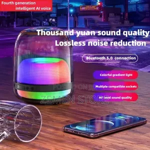 Photo - L30 Portable Bluetooth Speaker With LED Lights