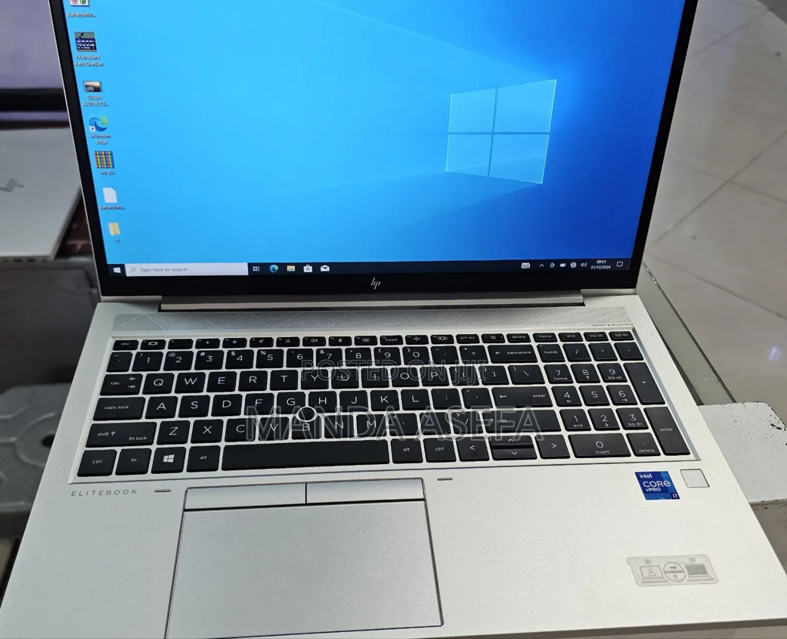 New Laptop HP EliteBook 850 G8 16GB Intel Core I7 SSD 512GB
