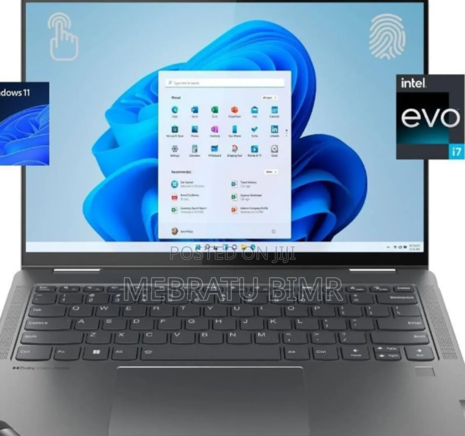 New Laptop Lenovo Yoga 7i 16GB Intel Core I7 SSD 512GB