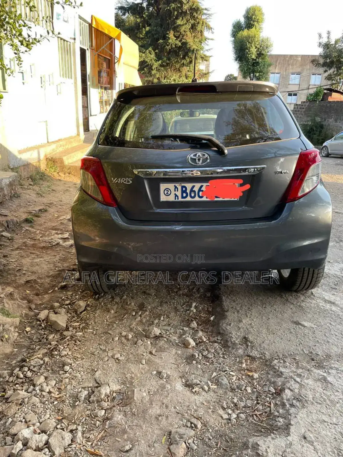 Toyota Yaris 2011 Gray