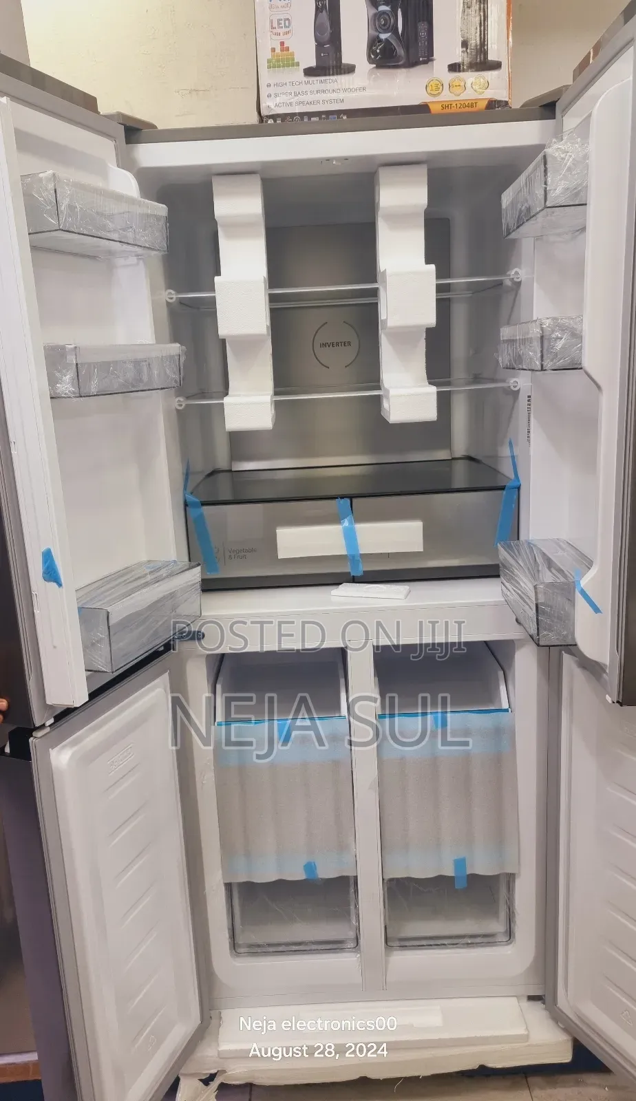 Hitachi Refrigerator 4-Door 550-Litters Deliver