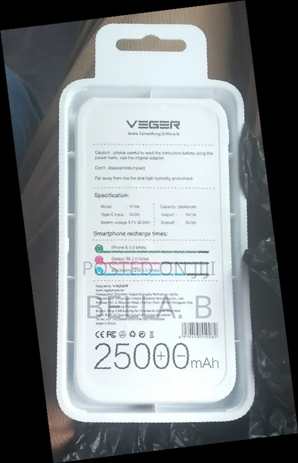 Veger Power Bank Unmatched Power on the Go